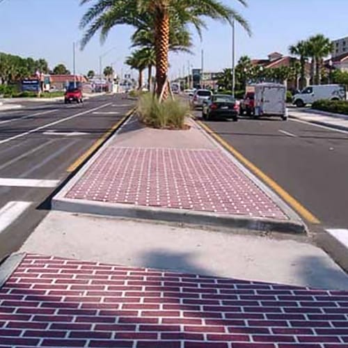 TrafficPatterns® Decorative Crosswalks & Traffic Calming Surfaces